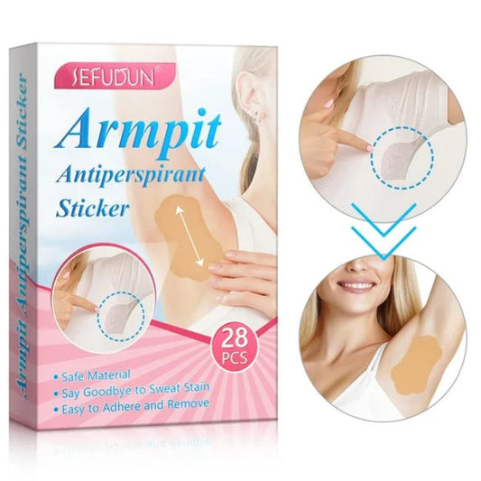 Armpit Antiperspirant Sticker