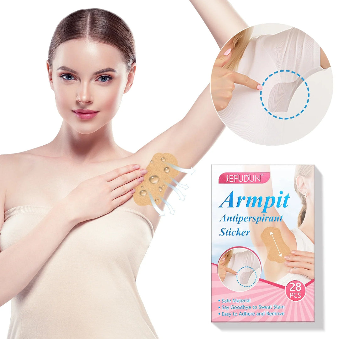 Armpit Antiperspirant Sticker