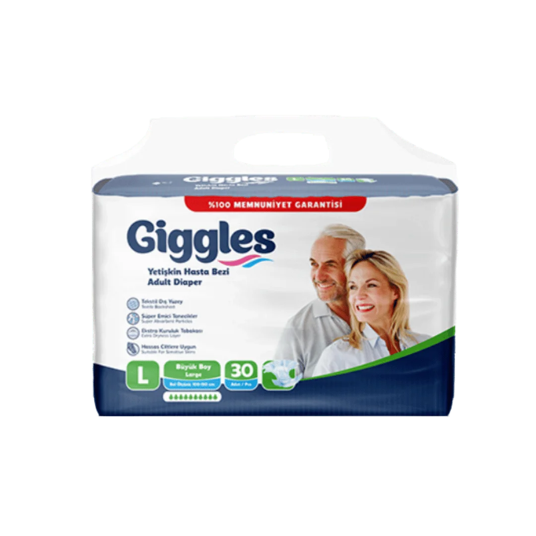 Giggles Adult Diapers Large 30 Diapers