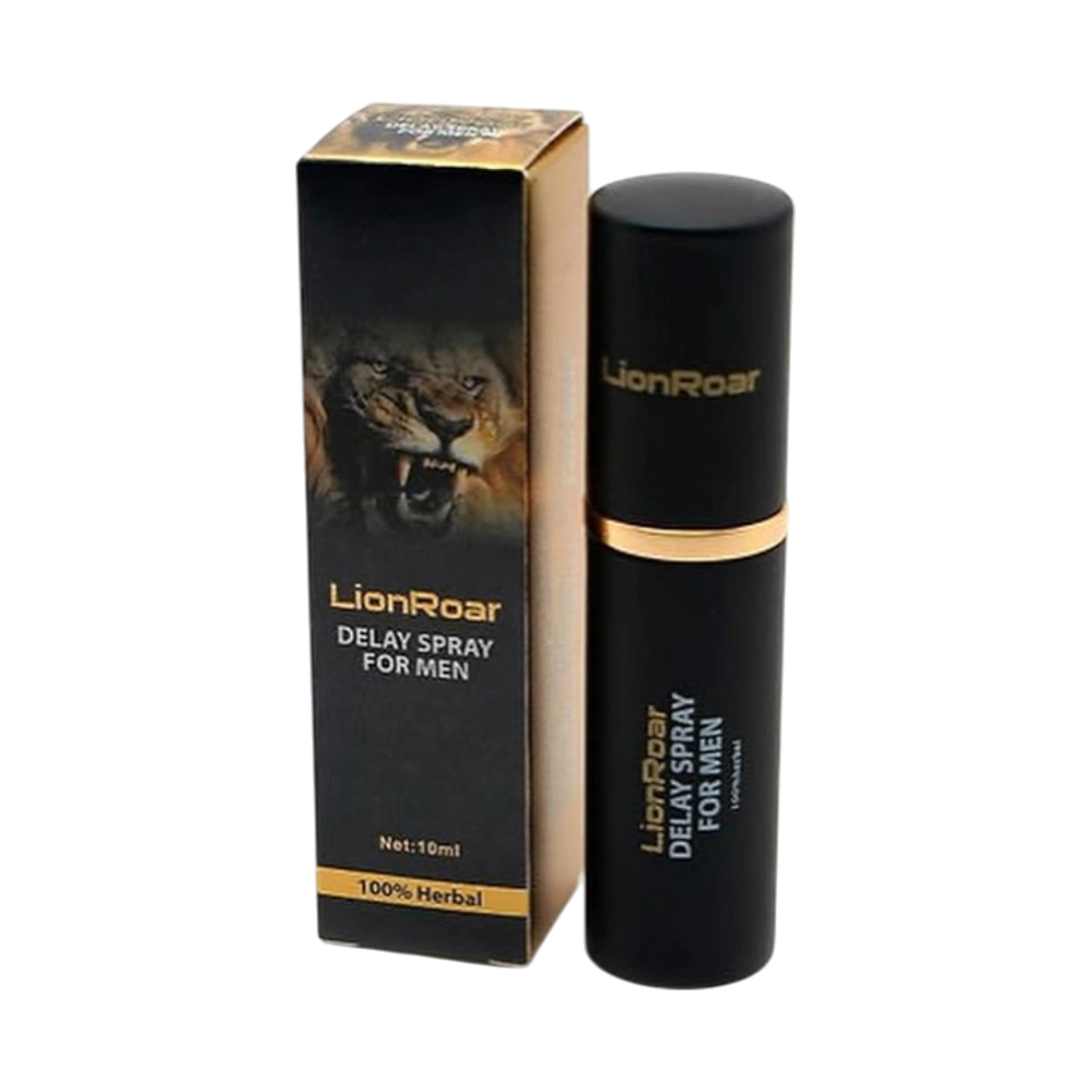 LionRoar Delay Spray for Men - 10ml 100% Herbal