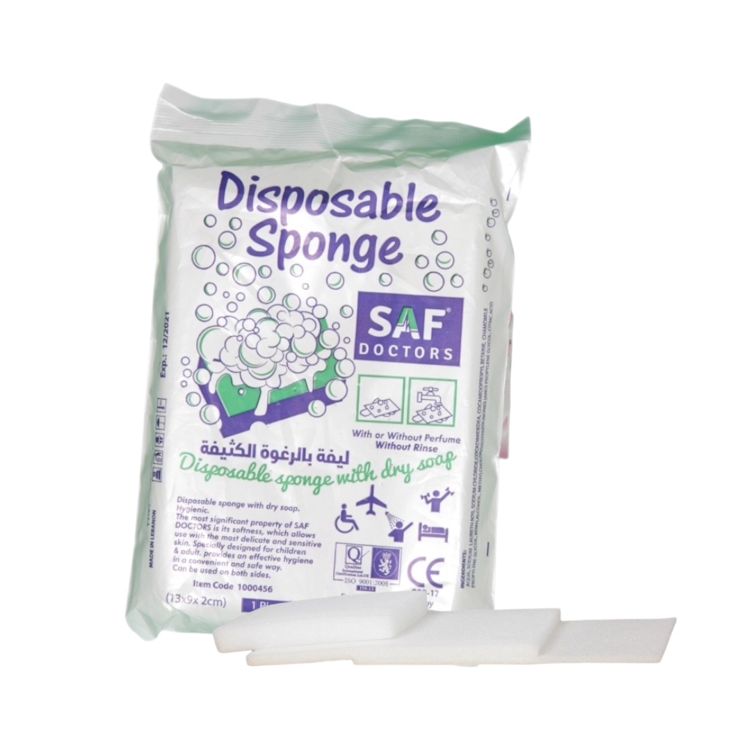 Disposable Sponge With Dry Soap