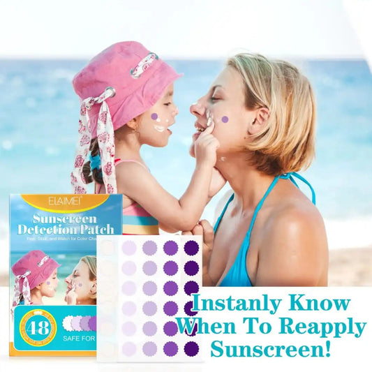 sunscreen detection patches