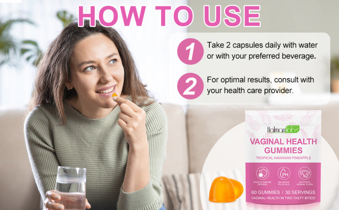 Vaginal probiotic Gummies