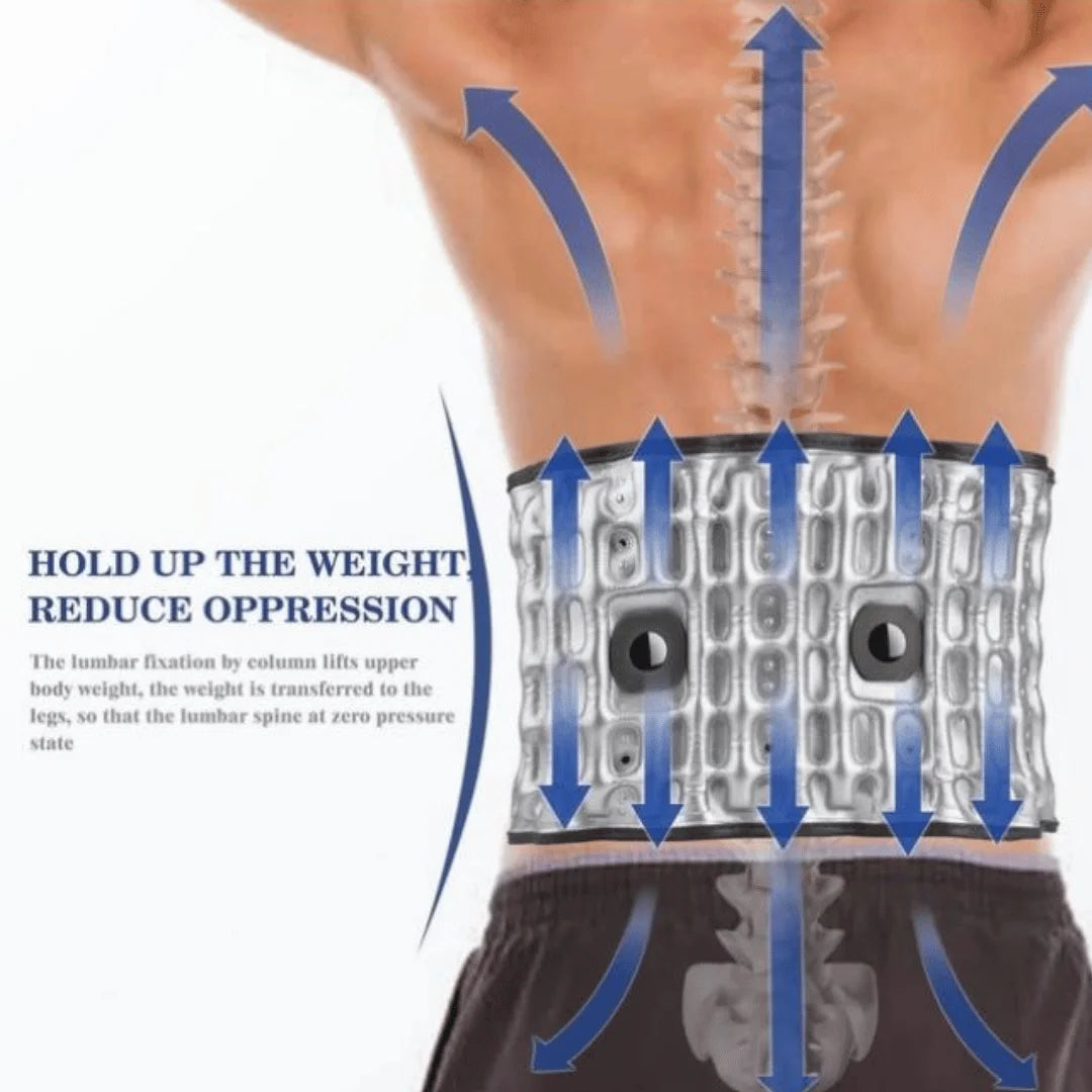 Vertical Traction Support For Back Pain Relief