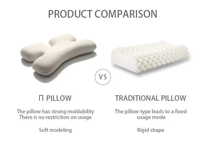 Orthopedic Butterfly Memory Foam Pillow