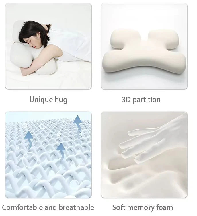 Orthopedic Butterfly Memory Foam Pillow