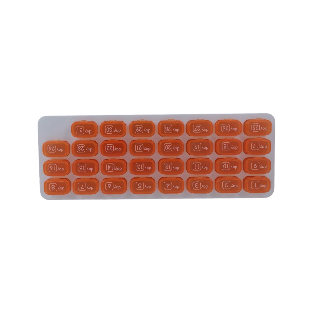 Monthly Pill Organizer - 4 Colors