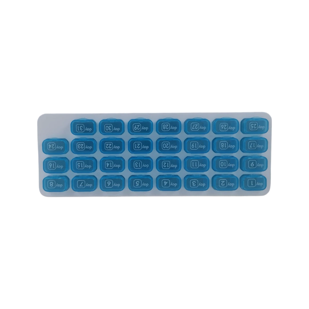 Monthly Pill Organizer - 4 Colors