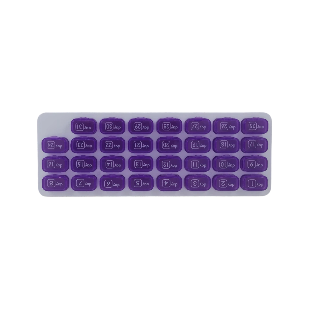 Monthly Pill Organizer - 4 Colors