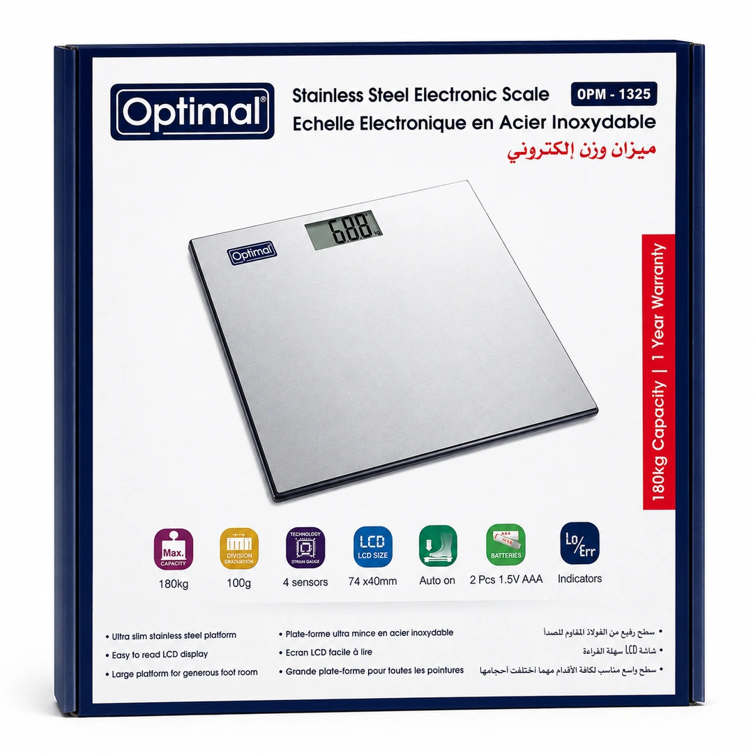 Optimal Stainless Steel Electronic Scale