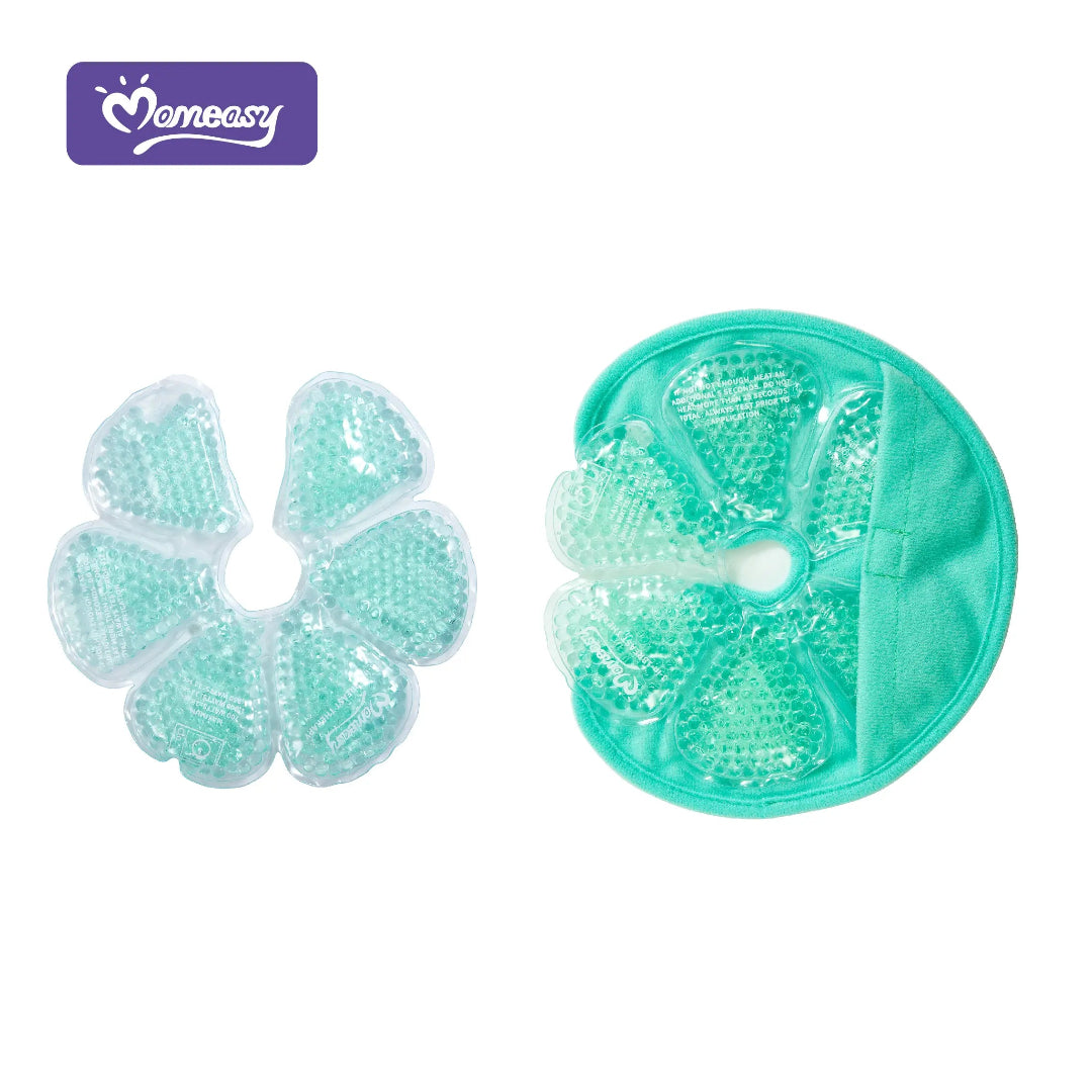 Two green silicone bath bombs with a MeMoasy logo on a white background
