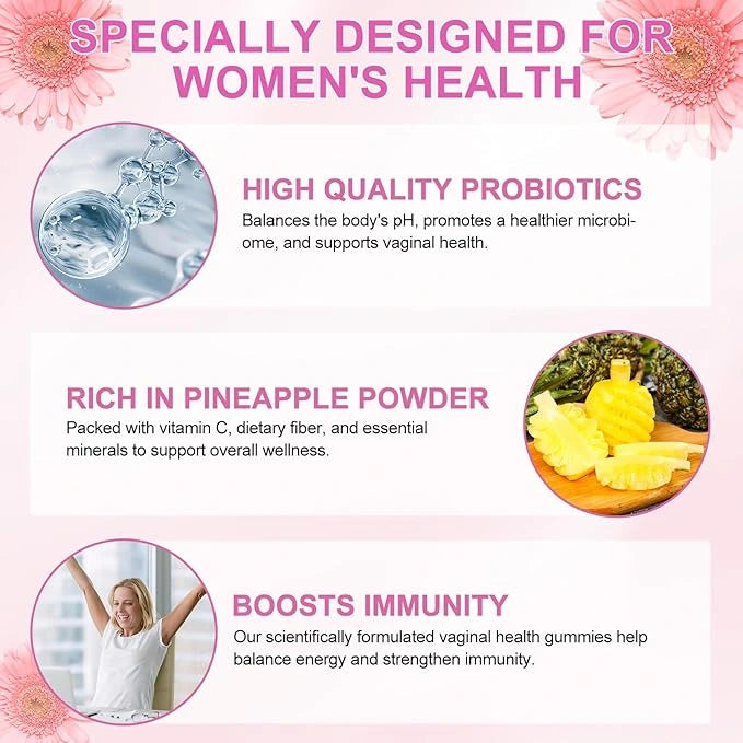 Vaginal Probiotic Gummies - 60 pcs