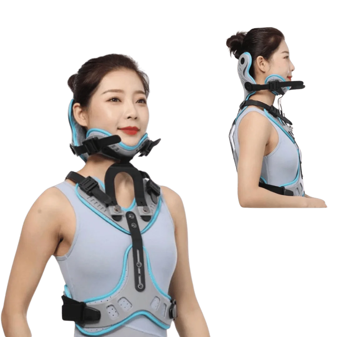 G Care Adjustable Cervical Thoracic Orthosis Head Neck And Chest Corrector