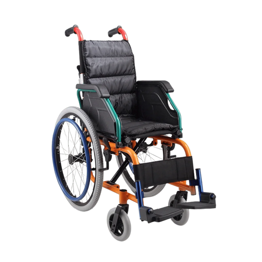 Univetra Aluminum Wheelchair Lightweight And Durable - 30 Cm