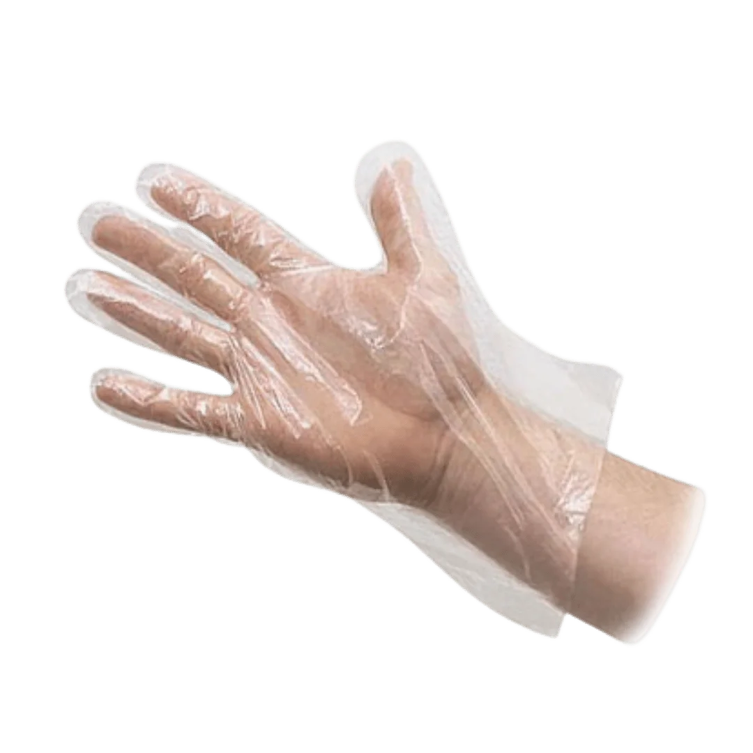 Disposable Nylon Gloves Lightweight And Durable - 100 Pcs