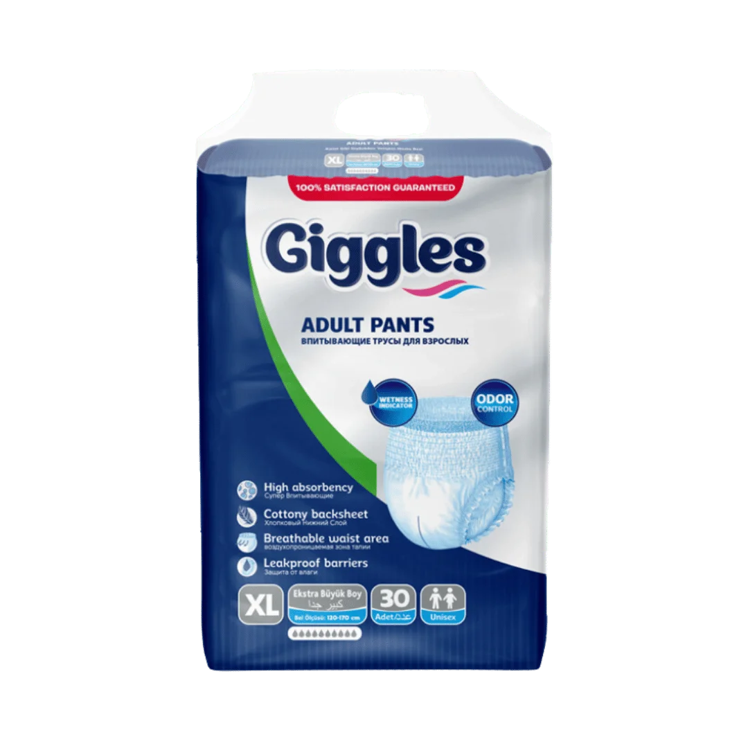 Giggles Adult Diapers Pants XL 30 Diapers