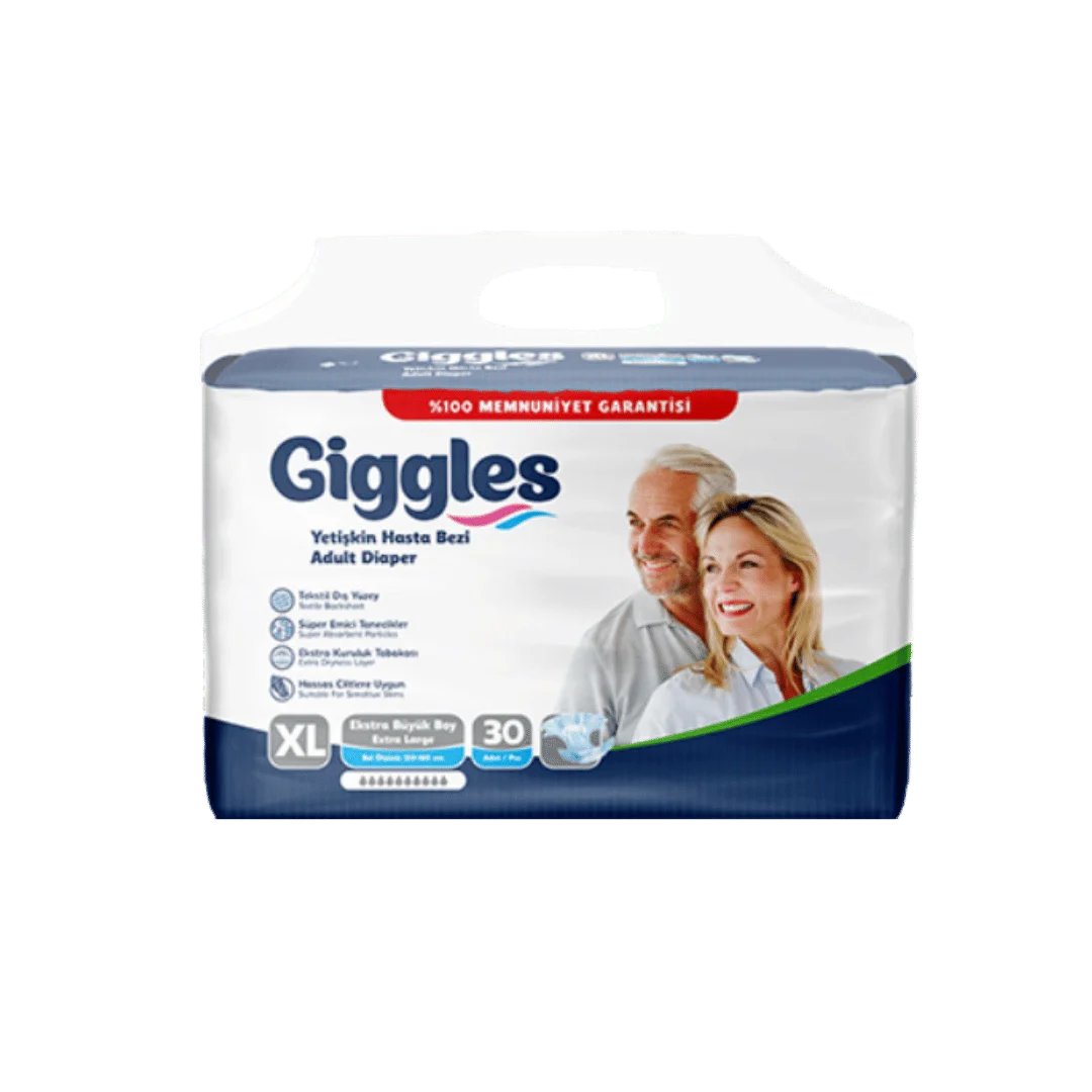 Giggles Adult Diapers X-Large 30 Diapers