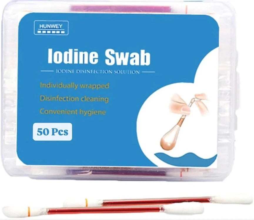 Iodine swab 50pcs