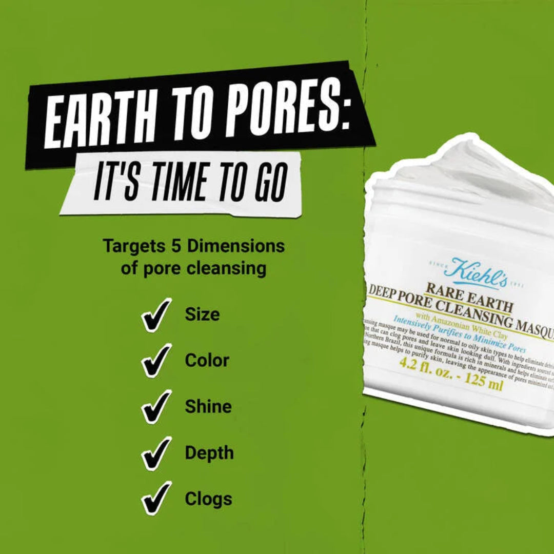 Kiehl's Rare Earth Deep Pore Minimizing Clay Mask