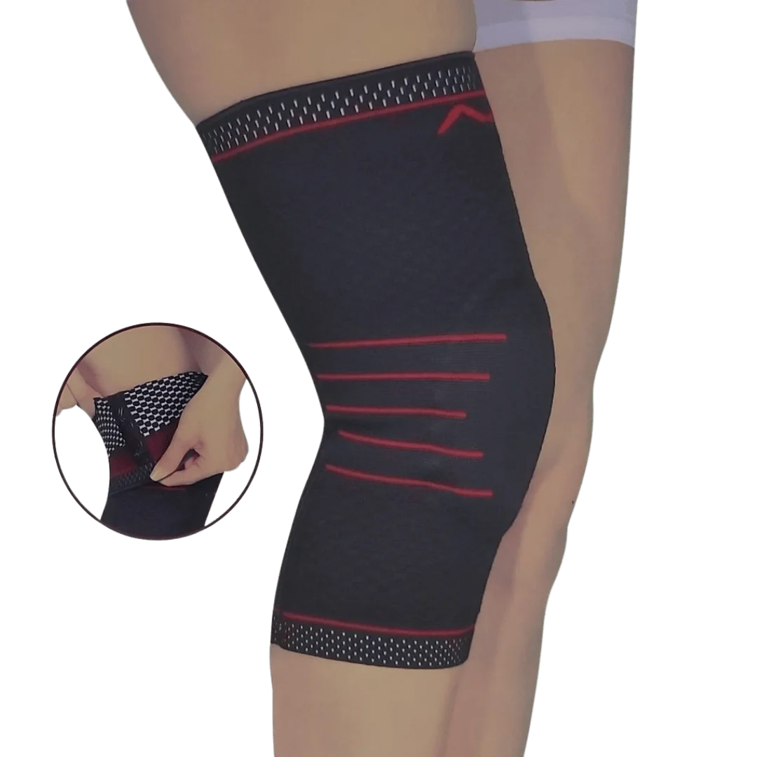 Knitted Knee Support With Aluminum Joints