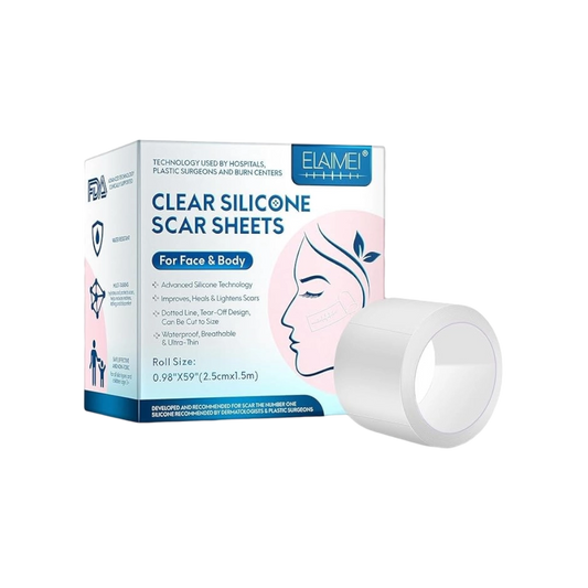 Clear Silicone Scar Sheets