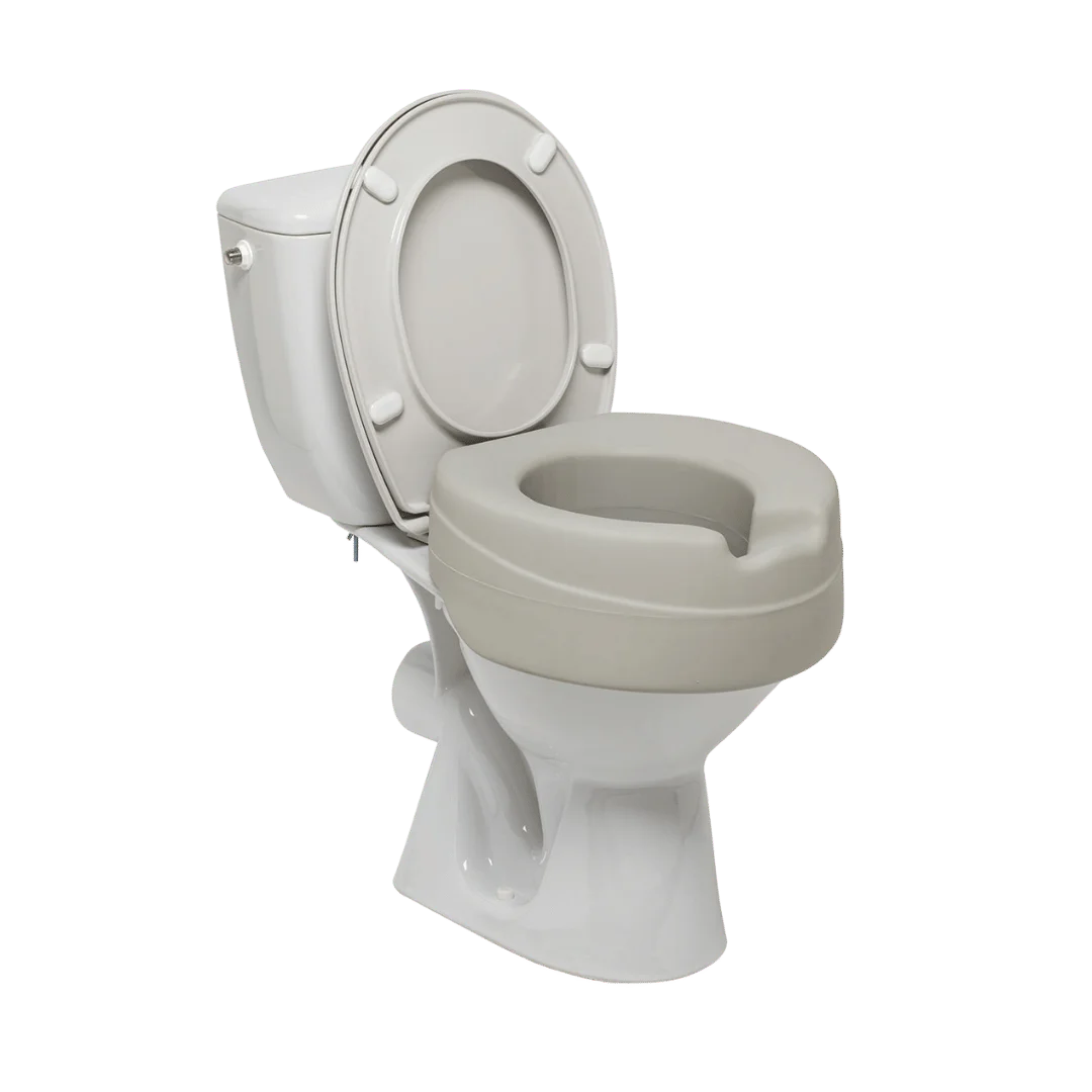 Raised Toilet Seat Comfortable Assistance For Sitting Difficulties