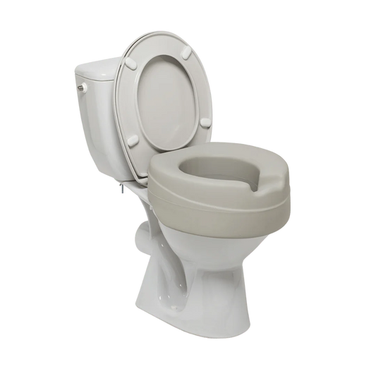 Raised Toilet Seat Comfortable Assistance For Sitting Difficulties