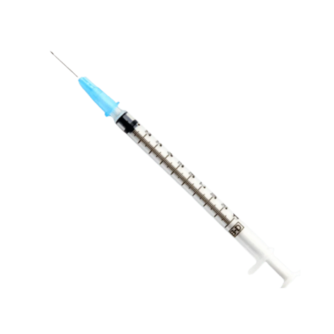 BD Syringe 1CC 27G