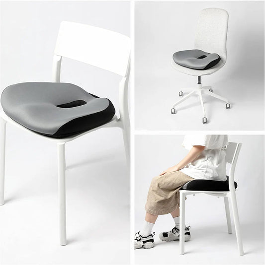 Tailbone Cushions for Pressure Relief - 3D Full Wrap Memory Foam Seat Cushion