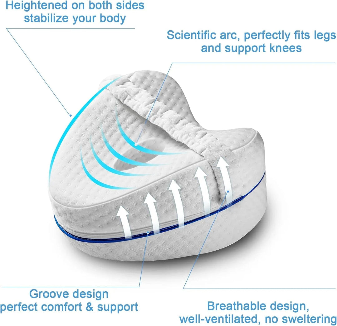 Pedicure chair footrest with text highlighting features on a white background