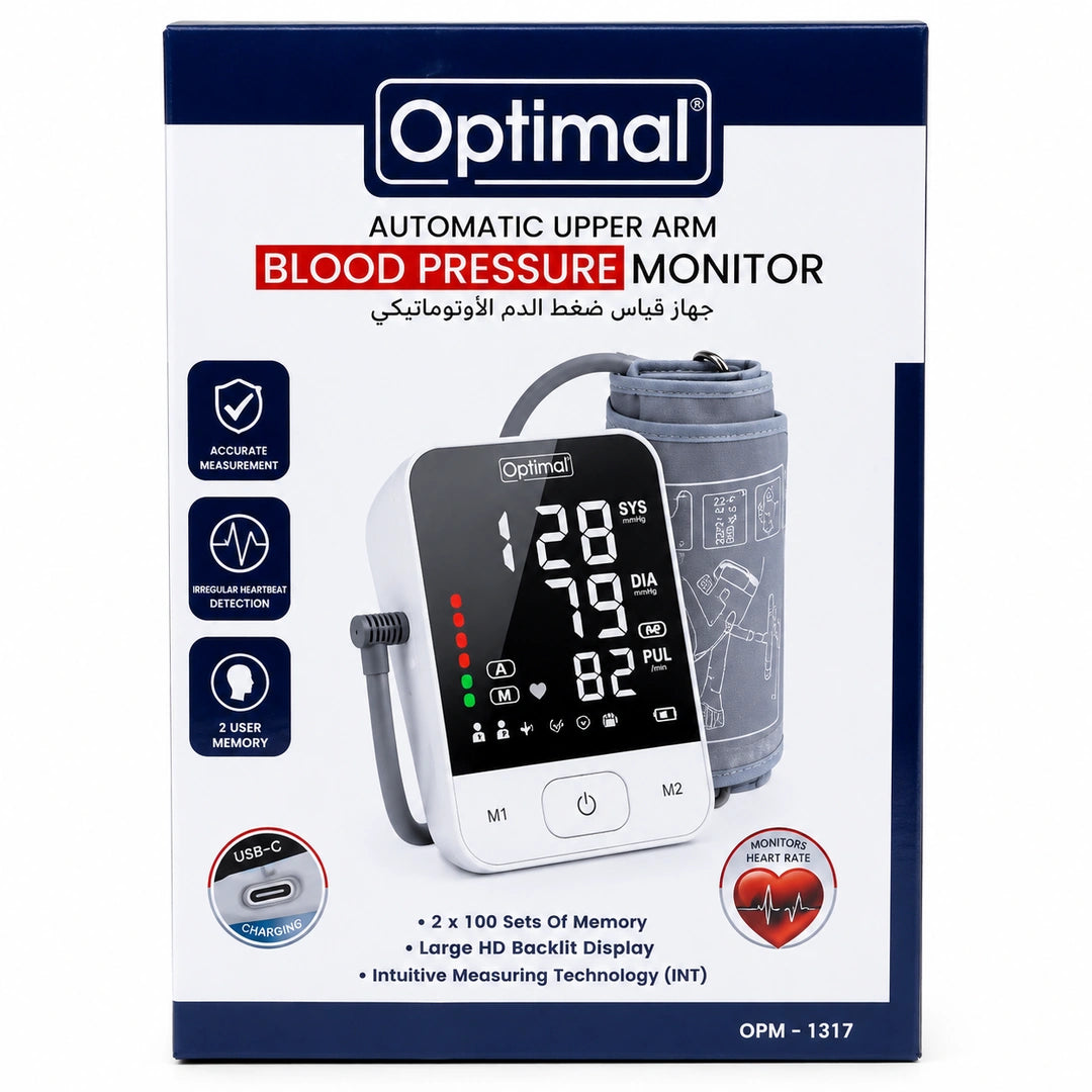Optimal Automatic Upper Arm Blood Pressure Monitor