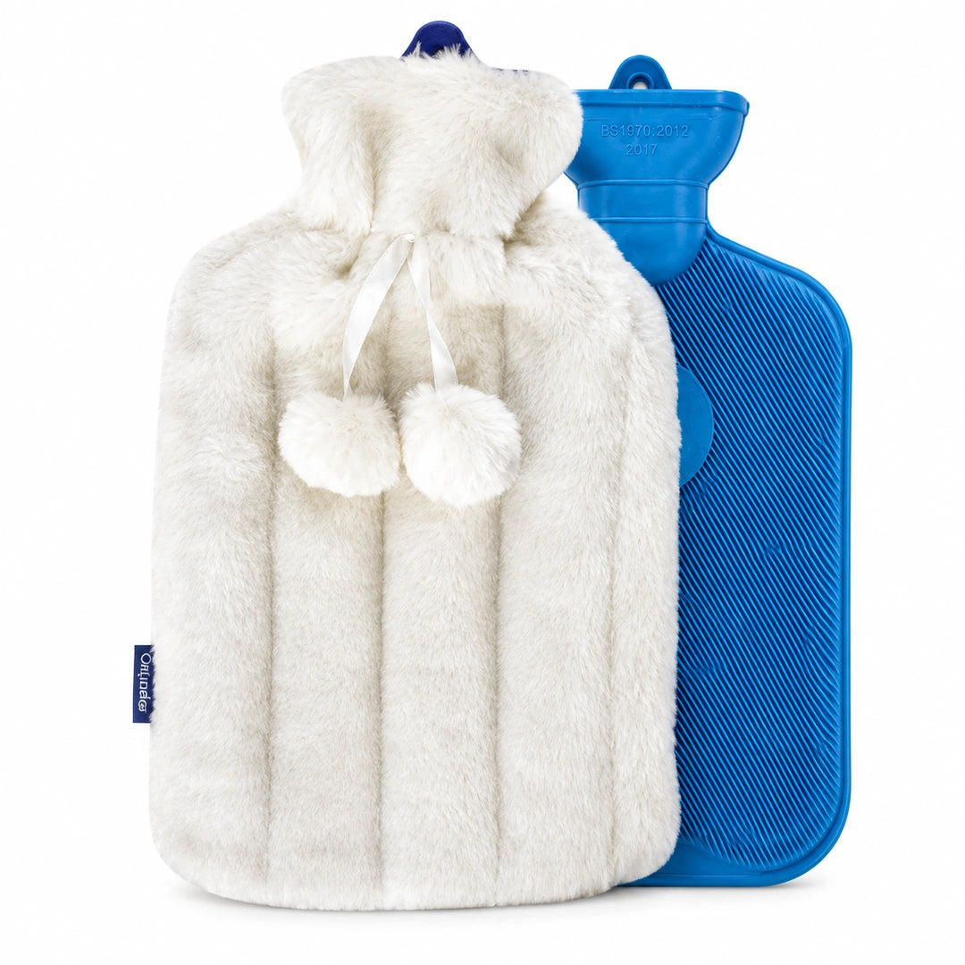 Optimal Rubber Hot Water Bag + Plush cover