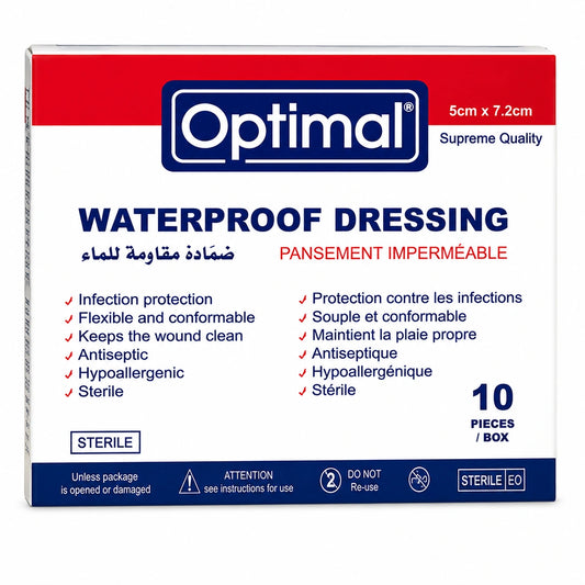 Optimal Waterproof Dressing (5cm*7.2cm) 10 PCS