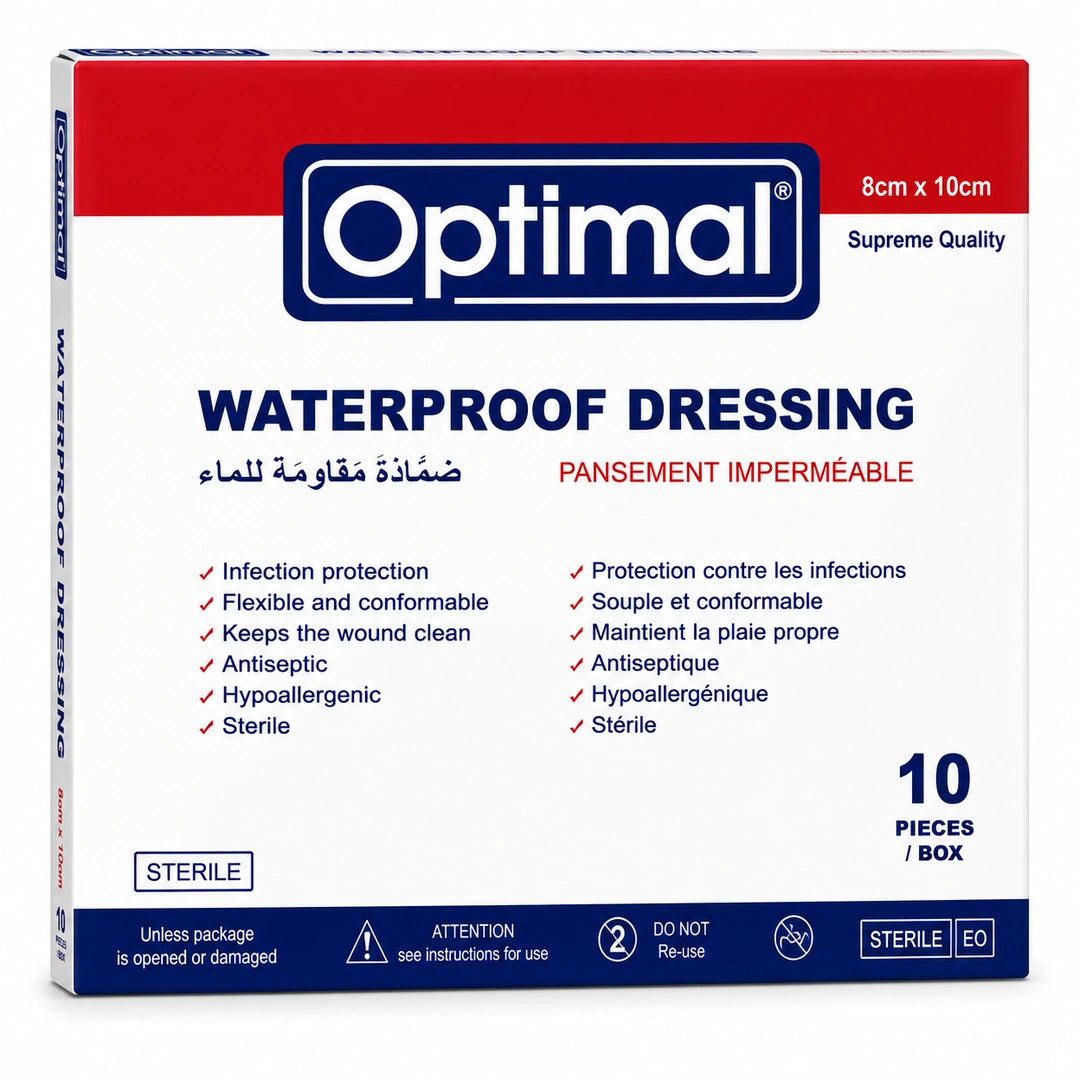 Optimal Waterproof Dressing (8cm*10cm) 10 PCS