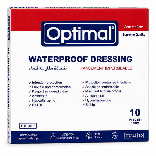 Optimal Waterproof Dressing (8cm*10cm) 10 PCS