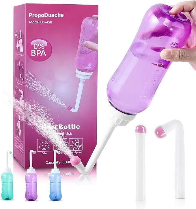 Portable Perineal Cleansing Bottle (Peri Bottle) -500 ml