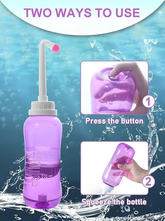 Portable Perineal Cleansing Bottle (Peri Bottle) -500 ml
