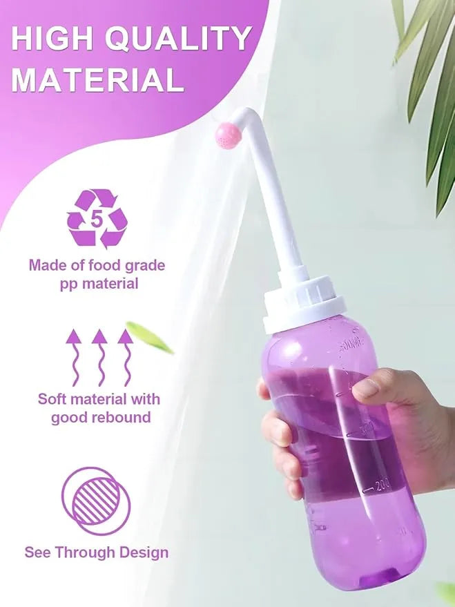 Portable Perineal Cleansing Bottle (Peri Bottle) -500 ml